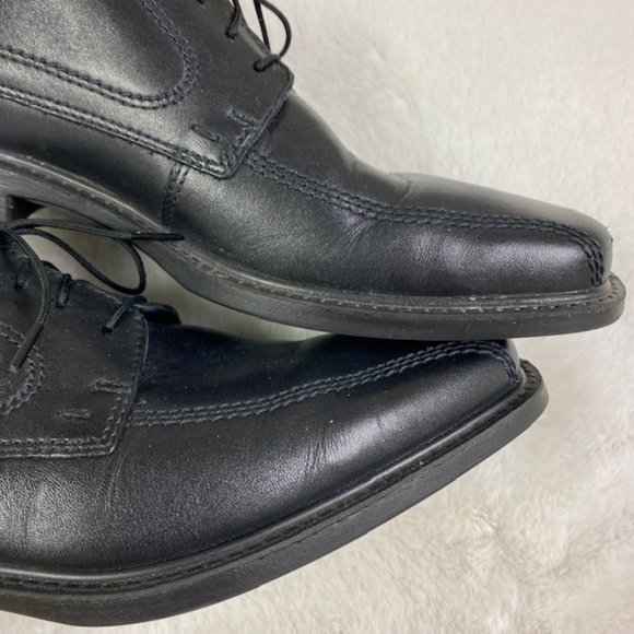 Ecco New Jersey Bike Toe Lace Up Leather Oxfords, size 7 - Picture 8 of 14